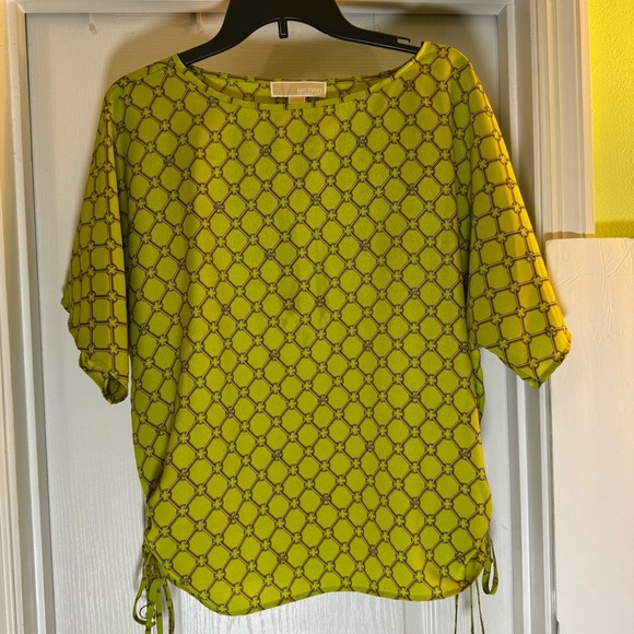 MICHAEL Michael Kors Short Sleeve Blouse - Picture 1 of 8